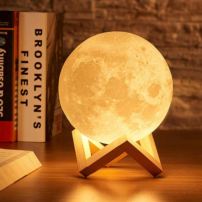 LED Moon Decor Light