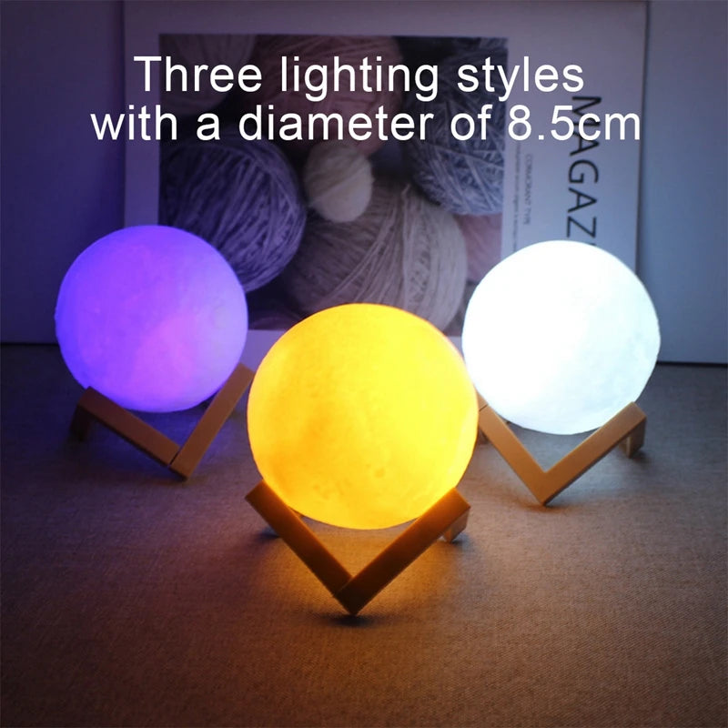 LED Moon Decor Light