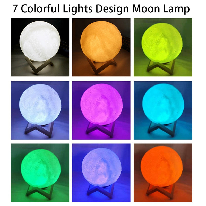 LED Moon Decor Light