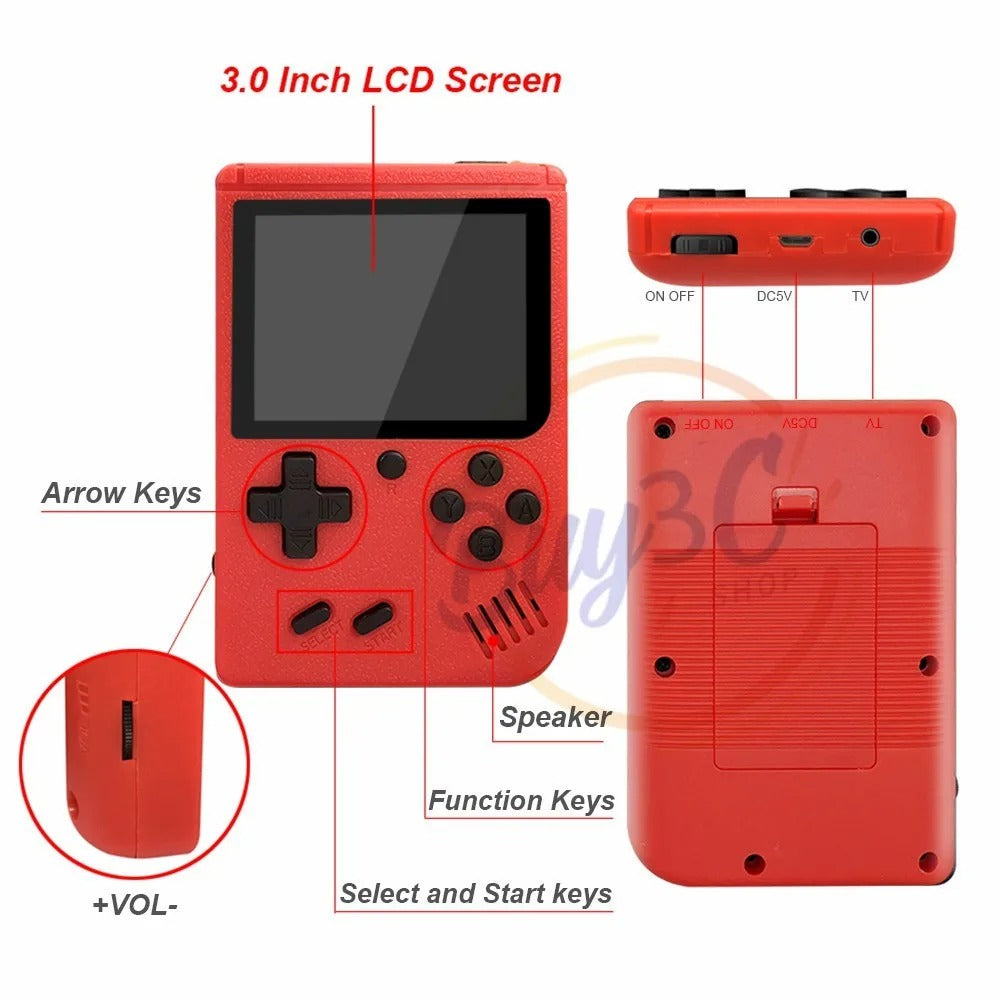 400-IN-1 Retro Mini Game Console